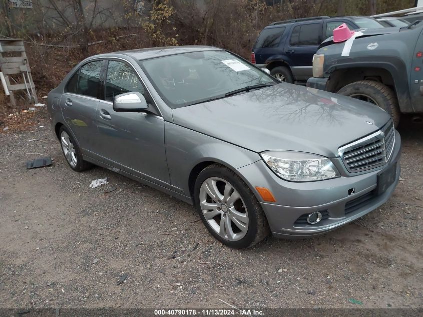 2009 Mercedes-Benz C 300 Luxury 4Matic/Sport 4Matic VIN: WDDGF81X09F235828 Lot: 40790178