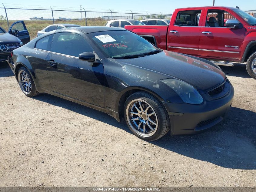 2004 Infiniti G35 VIN: JNKCV54E44M814702 Lot: 40791456