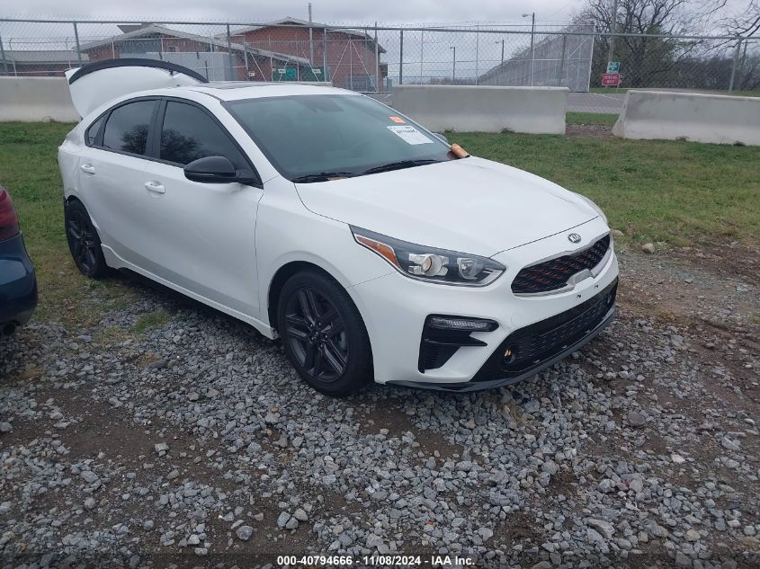 2021 Kia Forte Gt-Line VIN: 3KPF34AD3ME328780 Lot: 40794666