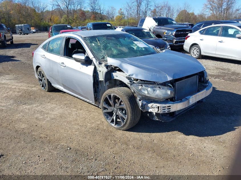 2019 Honda Civic Sport VIN: 2HGFC2F85KH527395 Lot: 40797537