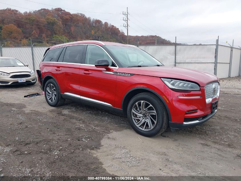 2021 Lincoln Aviator Standard VIN: 5LM5J6XC3MGL16195 Lot: 40799384