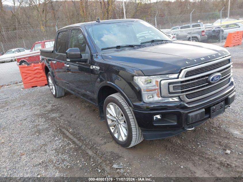 2020 Ford F-150 Limited VIN: 1FTEW1EG0LFB64673 Lot: 40801376