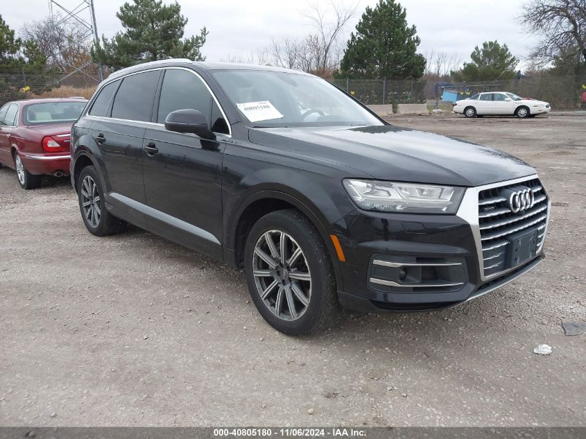 2017 Audi Q7 3.0T Premium VIN: WA1LAAF76HD040375 Lot: 40805180