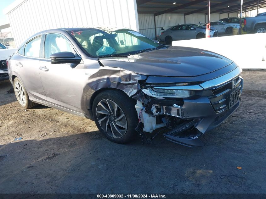 2019 Honda Insight Touring VIN: 19XZE4F98KE005270 Lot: 40809032