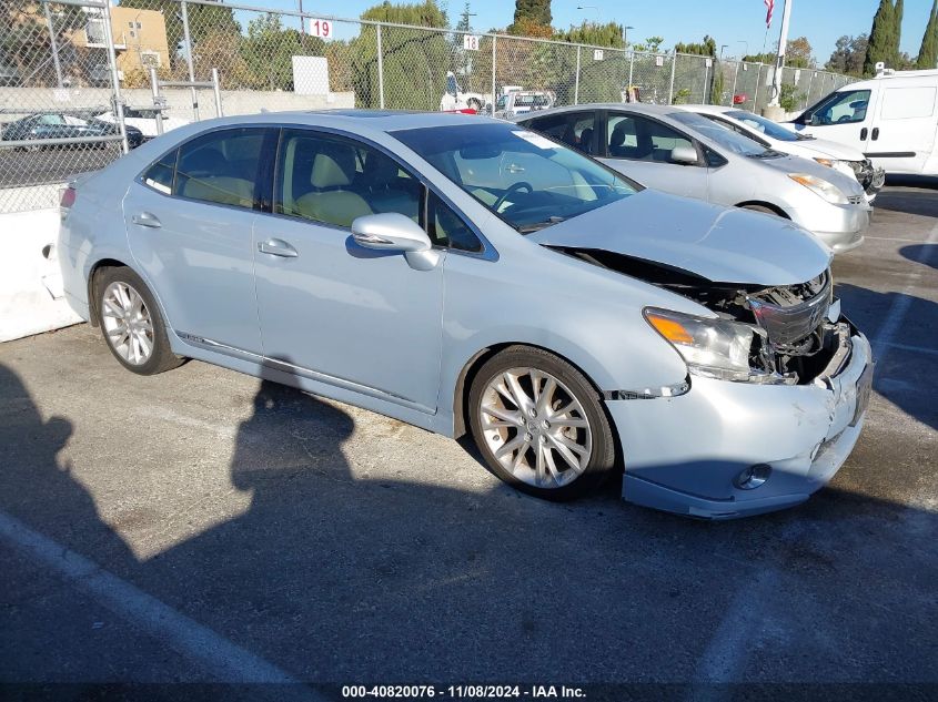 2010 Lexus Hs 250H Premium VIN: JTHBB1BA6A2017159 Lot: 40820076