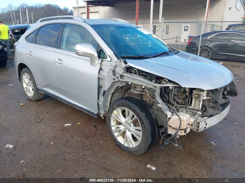 2011 Lexus Rx 450H VIN: JTJBC1BA9B2044059 Lot: 40822130