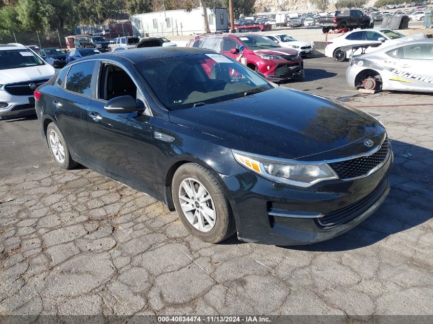 2018 Kia Optima Lx VIN: 5XXGT4L34JG180375 Lot: 40834474