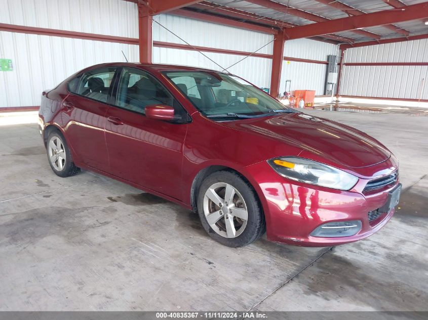 2015 Dodge Dart Sxt VIN: 1C3CDFBB0FD373516 Lot: 40835367