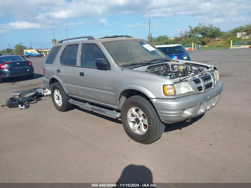 2004 Isuzu Rodeo S 3.5L V6 VIN: 4S2CK58Y344305428 Lot: 40838866