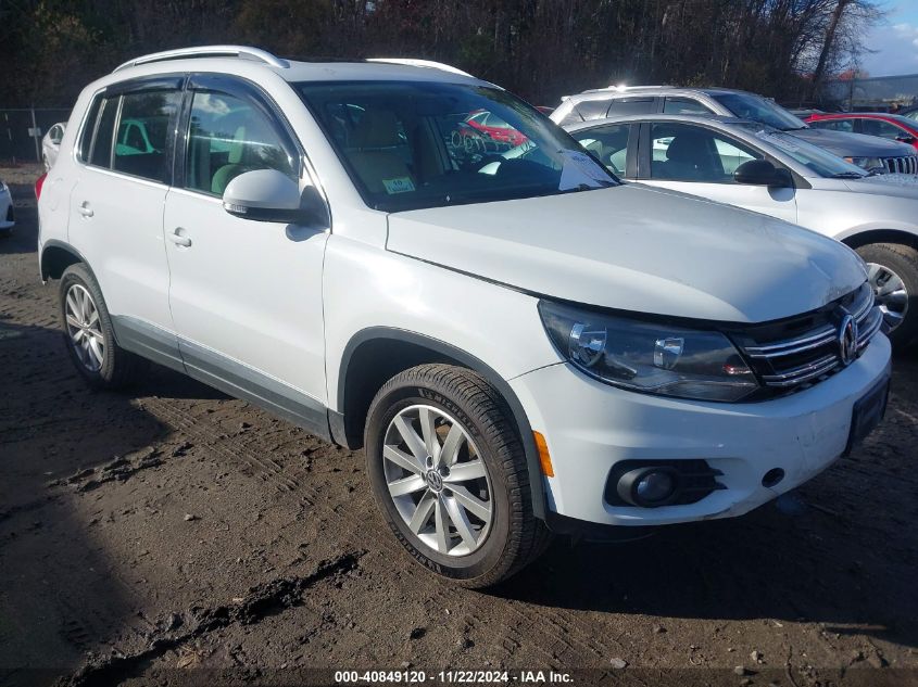 2015 Volkswagen Tiguan Se VIN: WVGBV7AX8FW115882 Lot: 40849120