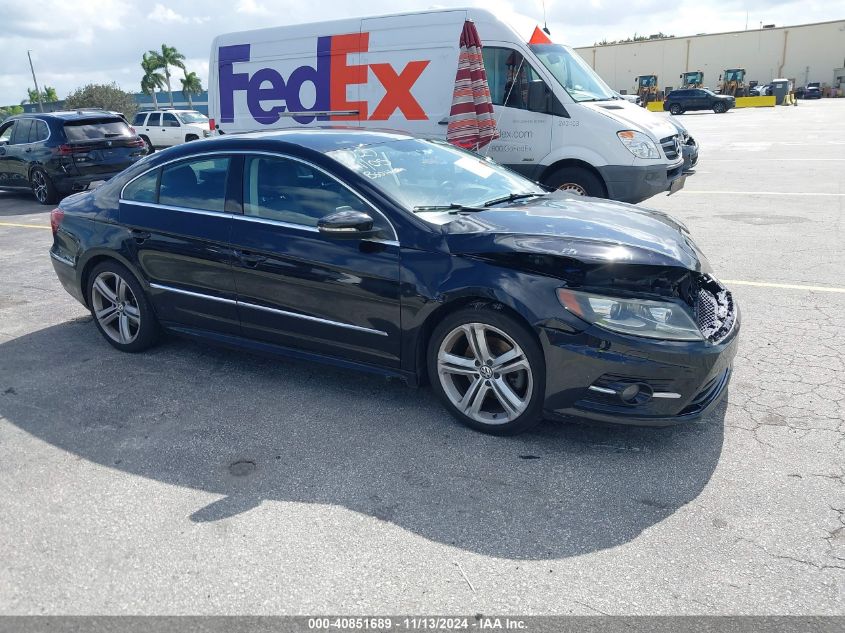 2013 Volkswagen Cc 2.0T R-Line VIN: WVWBP7AN8DE547727 Lot: 40851689