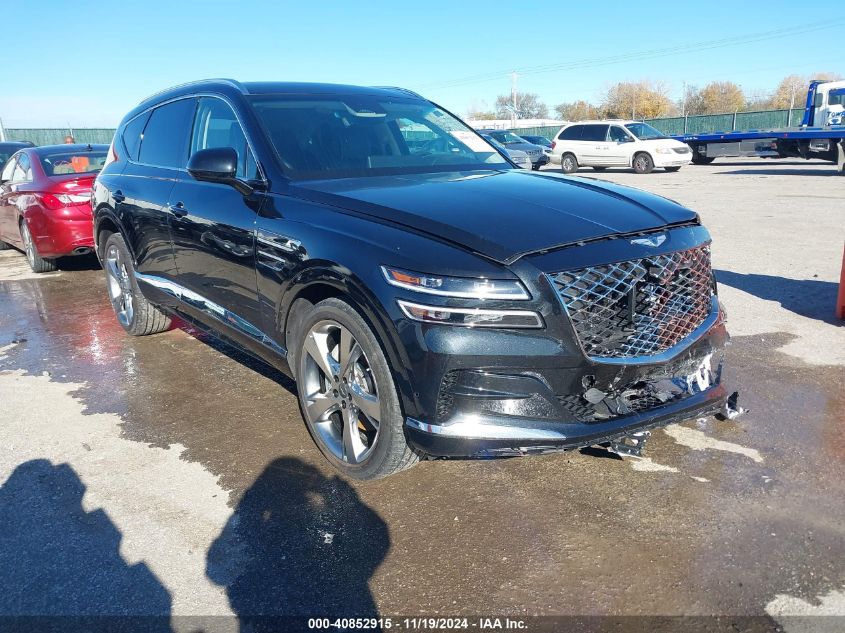 2021 Genesis Gv80 3.5T Awd VIN: KMUHCESC4MU046201 Lot: 40852915