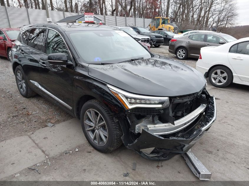 2019 Acura Rdx Technology Package VIN: 5J8TC2H58KL012772 Lot: 40853854