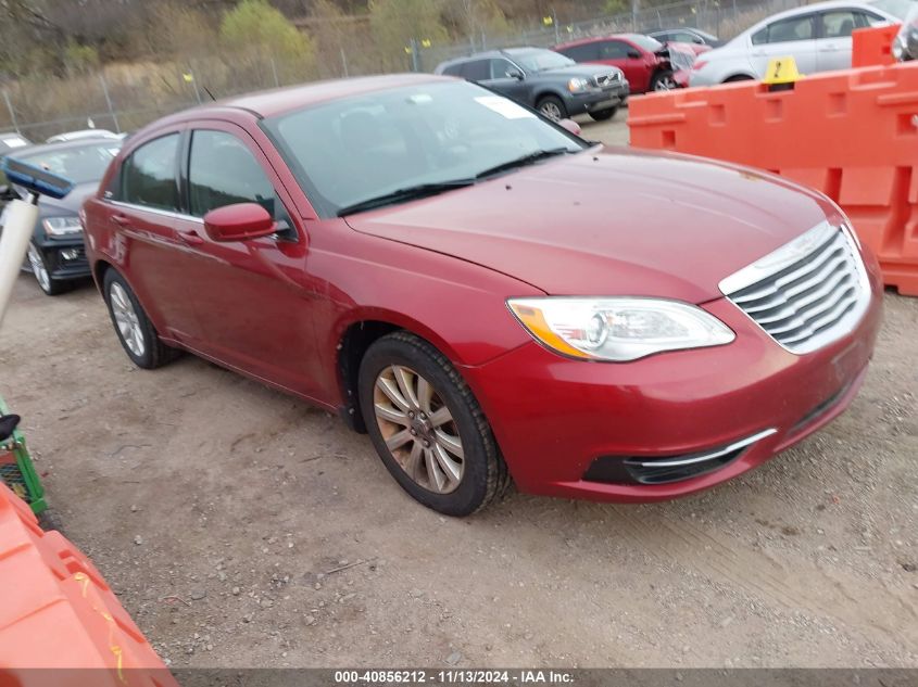 2012 Chrysler 200 Touring VIN: 1C3CCBBB6CN142928 Lot: 40856212