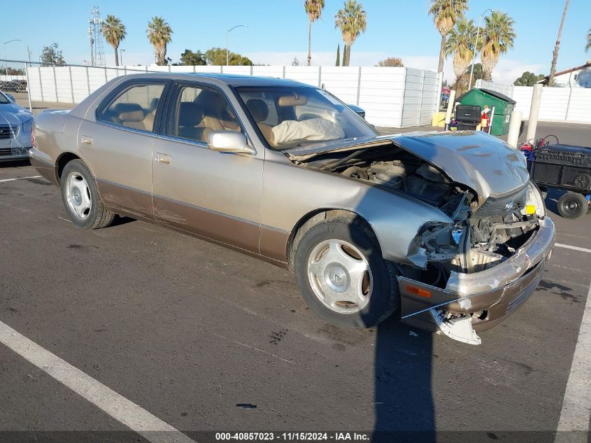 1999 Lexus Ls 400 VIN: JT8BH28F2X0161478 Lot: 40857023