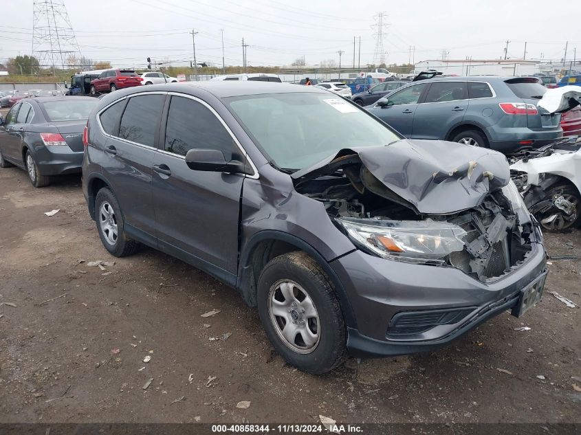 2015 Honda Cr-V Lx VIN: 5J6RM4H3XFL119791 Lot: 40858344