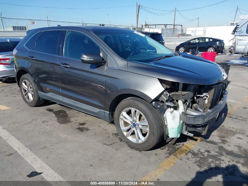 2016 Ford Edge Sel VIN: 2FMPK3J93GBC07221 Lot: 40858999