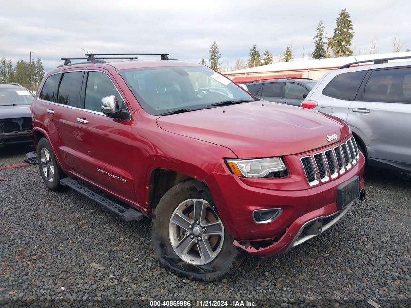 2014 Jeep Grand Cherokee Overland VIN: 1C4RJFCG7EC172726 Lot: 40859986