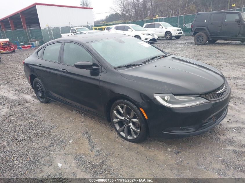 2015 Chrysler 200 S VIN: 1C3CCCDG7FN583258 Lot: 40860755