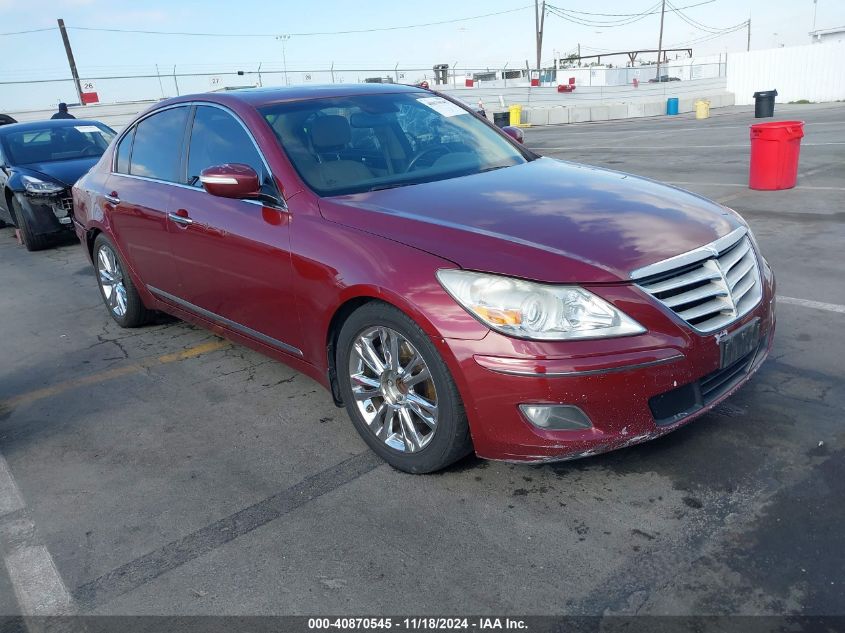 2011 Hyundai Genesis 4.6 VIN: KMHGC4DF0BU146000 Lot: 40870545