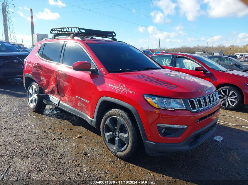 2018 Jeep Compass Latitude 4X4 VIN: 3C4NJDBB5JT140817 Lot: 40871870