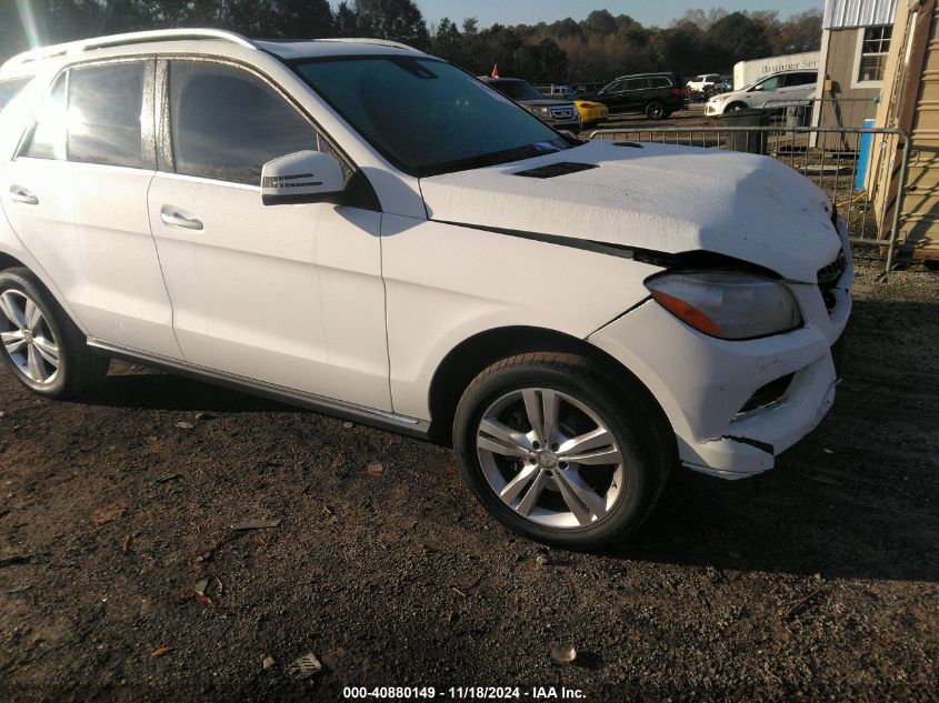 2015 Mercedes-Benz Ml 350 VIN: 4JGDA5JB8FA610772 Lot: 40880149