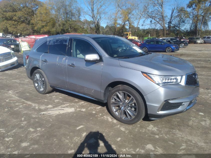 2017 Acura Mdx Technology Package VIN: 5FRYD3H51HB004725 Lot: 40882159