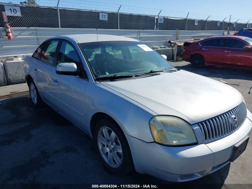 2005 Mercury Montego Luxury VIN: 1MEFM40185G610546 Lot: 40884304