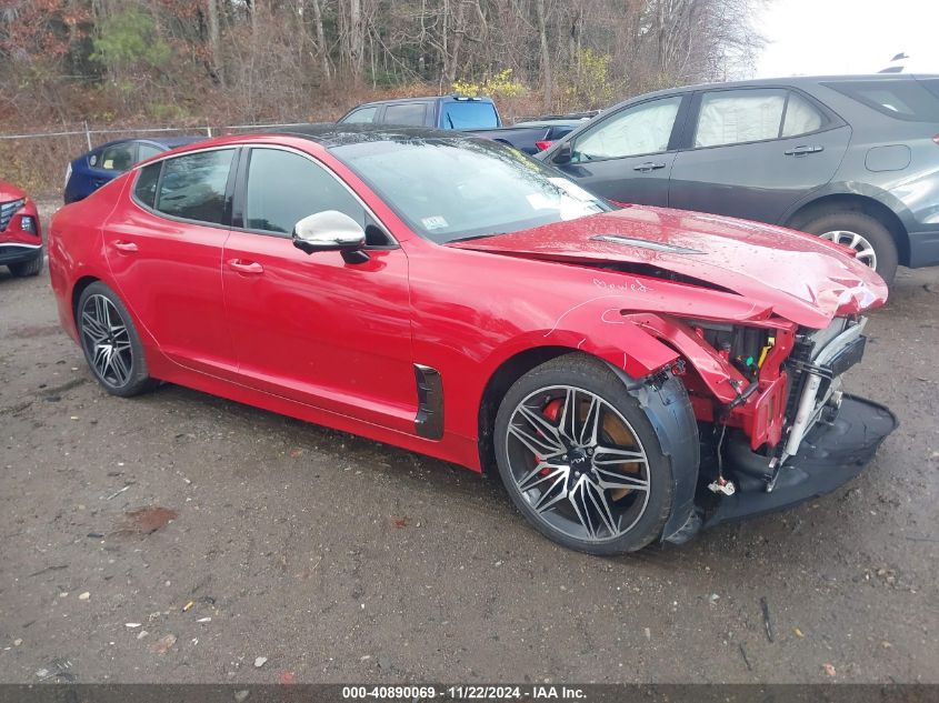 2022 Kia Stinger Gt2 VIN: KNAE55LC5N6111896 Lot: 40890069