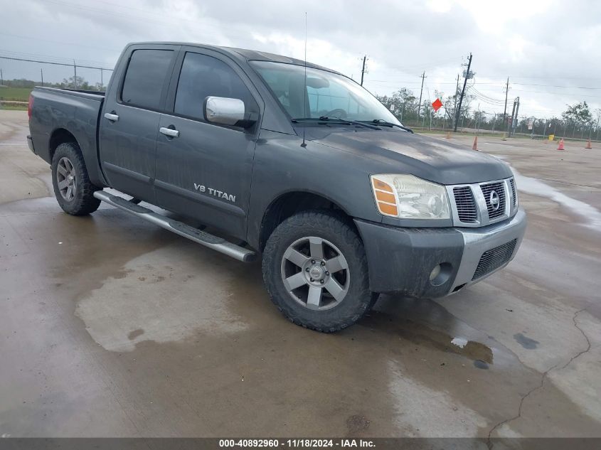 2005 Nissan Titan Se VIN: 1N6BA07A25N547038 Lot: 40892960