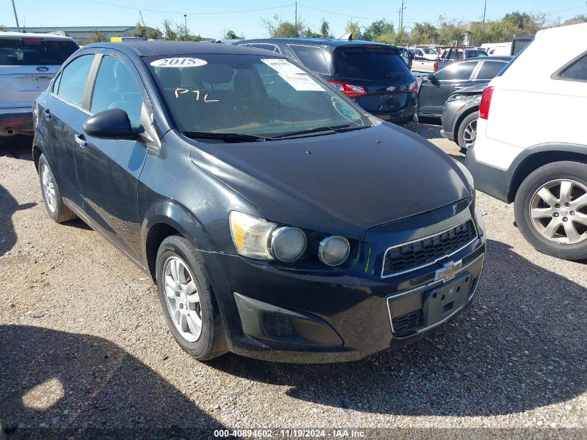 2015 Chevrolet Sonic Lt Auto VIN: 1G1JC5SH9F4126783 Lot: 40894602