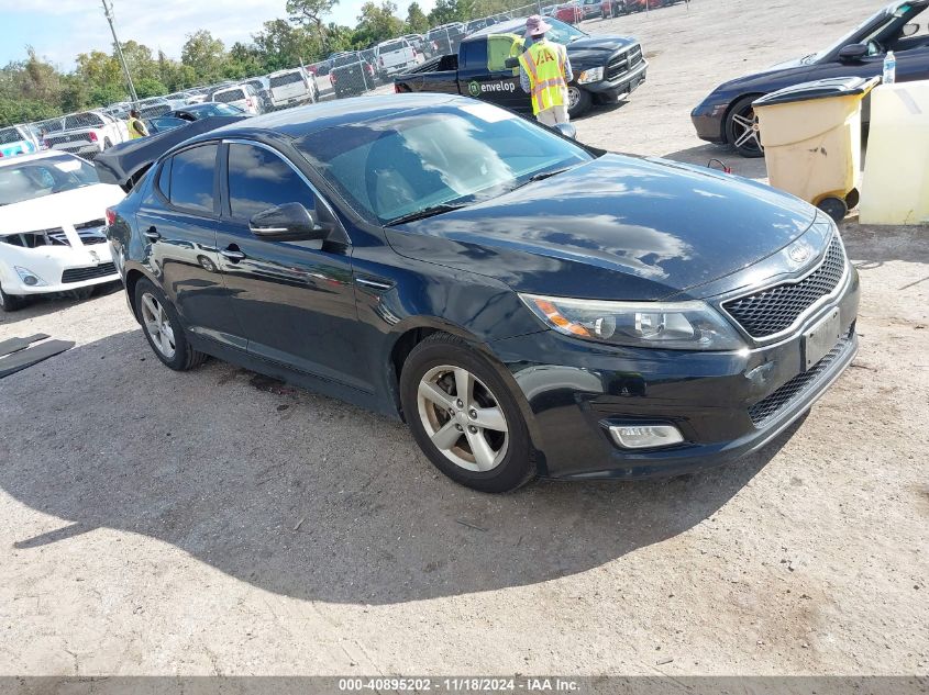 2015 Kia Optima Lx VIN: 5XXGM4A71FG489456 Lot: 40895202