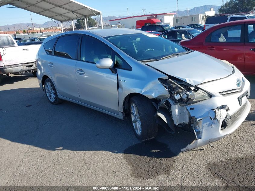 2012 Toyota Prius V Five VIN: JTDZN3EUXC3019387 Lot: 40896488