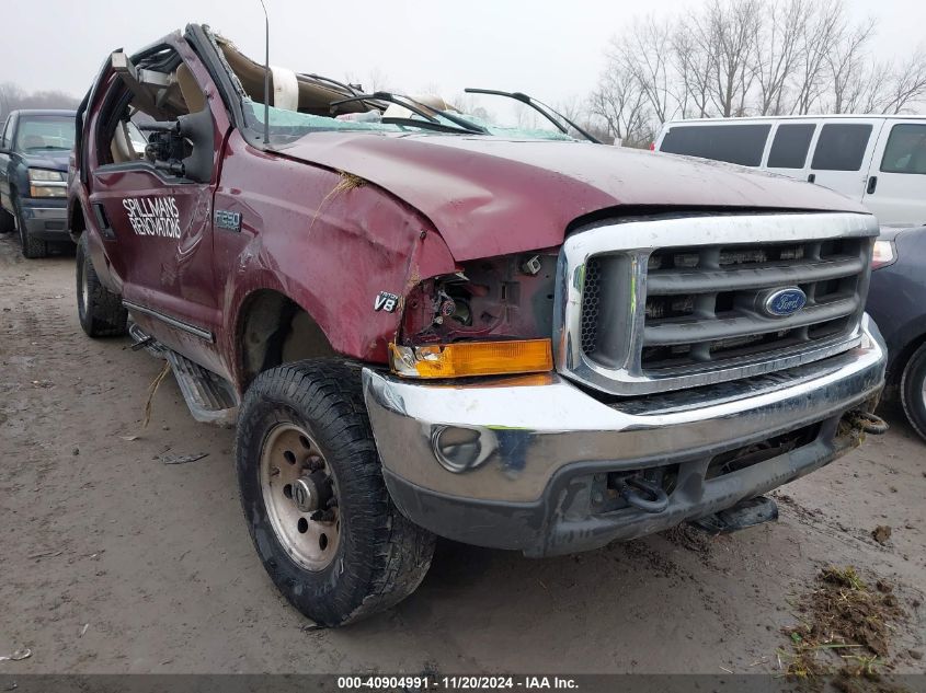 2000 Ford F-250 VIN: 1FTNW21L1YEE03606 Lot: 40904991