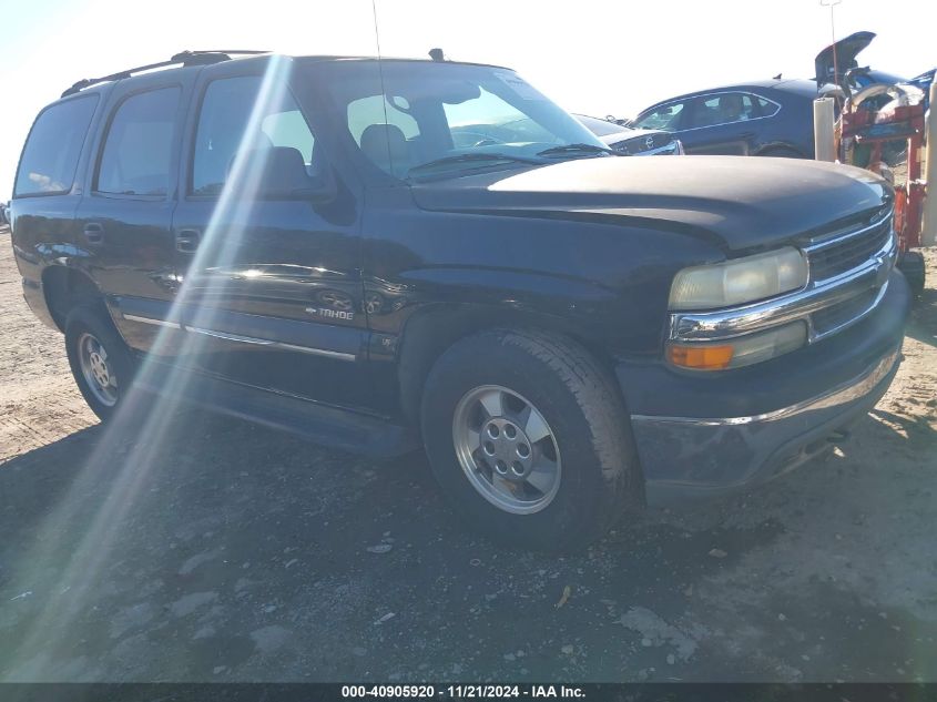 2002 Chevrolet Tahoe Ls VIN: 1GNEC13Z12R324769 Lot: 40905920