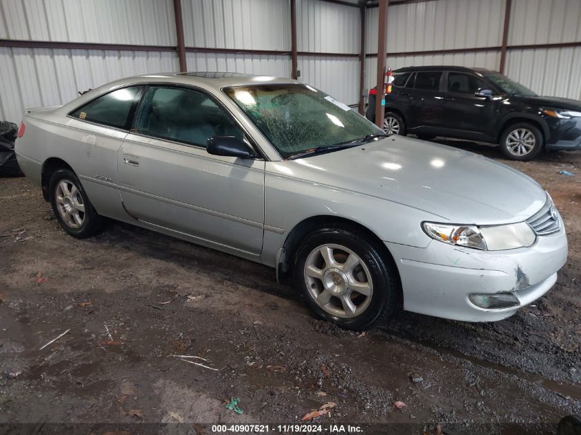 2002 Toyota Camry Solara Sle V6 VIN: 2T1CF22P82C589499 Lot: 40907521