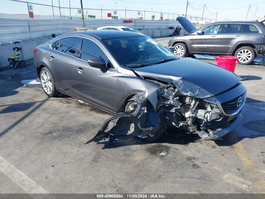 2016 Mazda Mazda6 I Touring VIN: JM1GJ1V51G1481404 Lot: 40908850