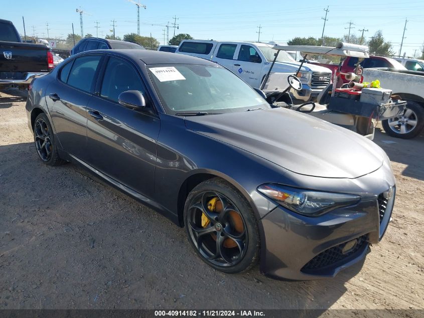 2019 Alfa Romeo Giulia Ti Sport VIN: ZARFANBN4K7611937 Lot: 40914182