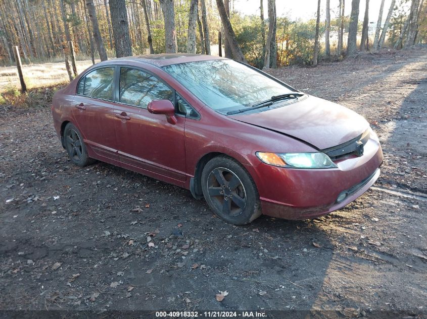 2006 Honda Civic Ex VIN: JHMFA16886S007509 Lot: 40918332