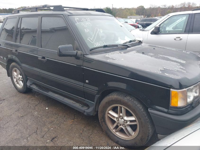 2000 Land Rover Range Rover 4.6 Hse VIN: SALPV1641YA437052 Lot: 40919095