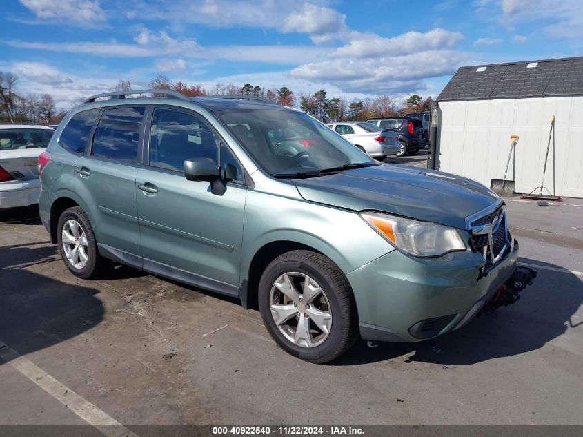 2014 Subaru Forester 2.5I Premium VIN: JF2SJAEC9EH408571 Lot: 40922540