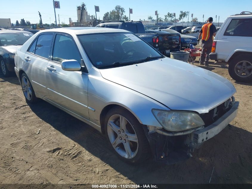 2002 Lexus Is 300 VIN: JTHBD192X20049232 Lot: 40927006