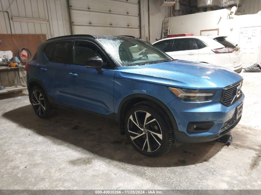 2019 Volvo Xc40 T5 R-Design VIN: YV4162UM1K2076679 Lot: 40930266