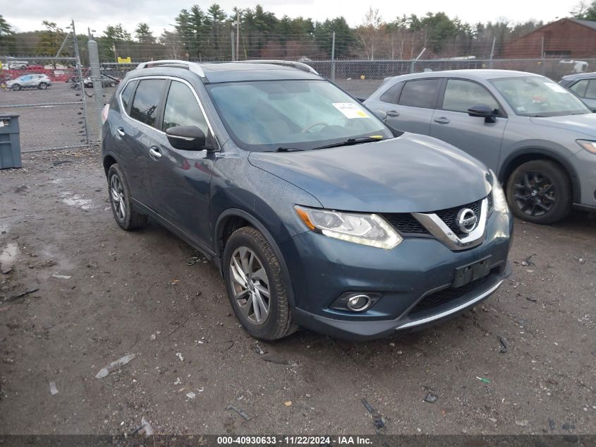 2014 Nissan Rogue Sl VIN: 5N1AT2MV6EC793884 Lot: 40930633