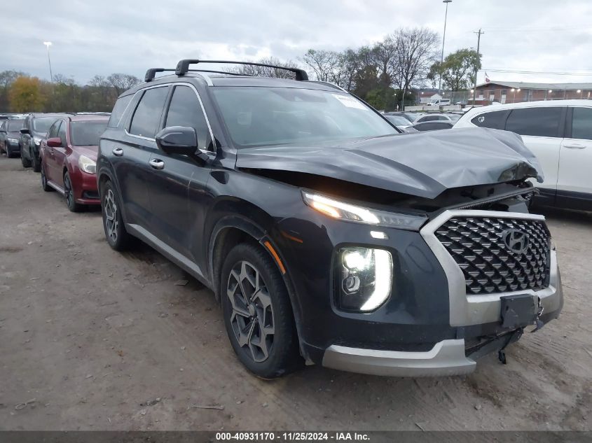 2022 Hyundai Palisade Calligraphy VIN: KM8R7DHE1NU471614 Lot: 40931170