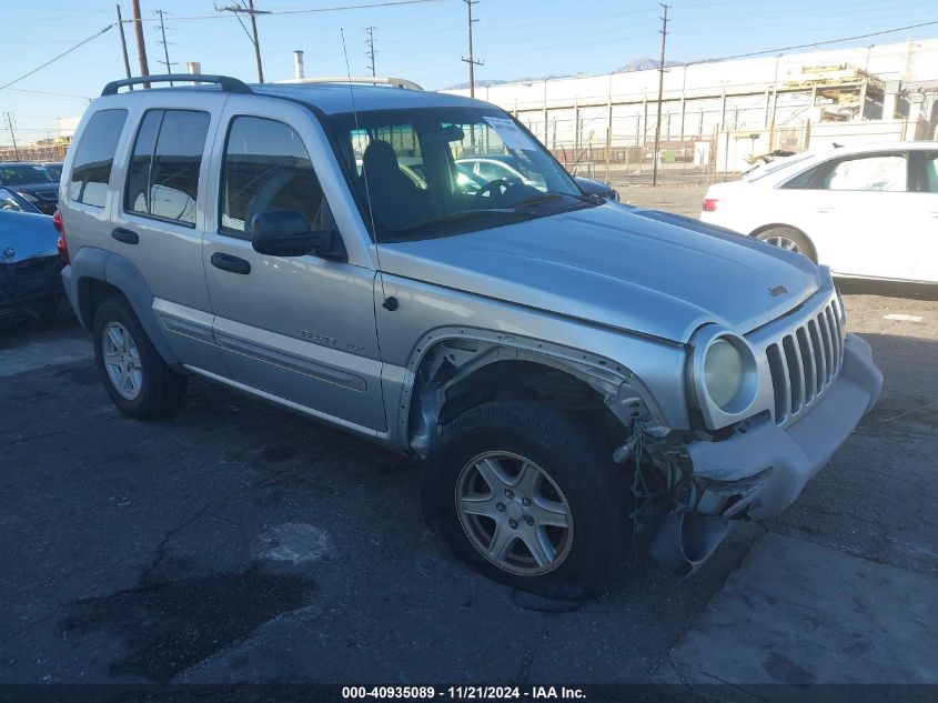 2002 Jeep Liberty Sport VIN: 1J4GK48K82W244897 Lot: 40935089