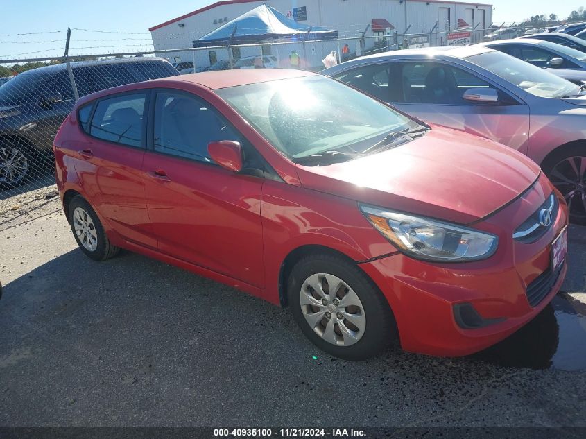 2016 Hyundai Accent Se VIN: KMHCT5AE4GU257804 Lot: 40935100