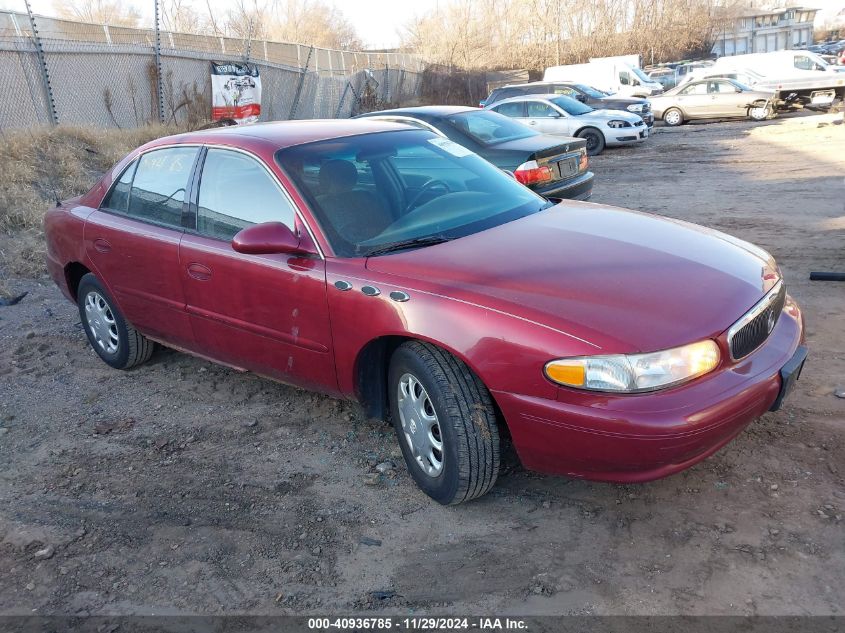 2005 Buick Century VIN: 2G4WS52J951154804 Lot: 40936785