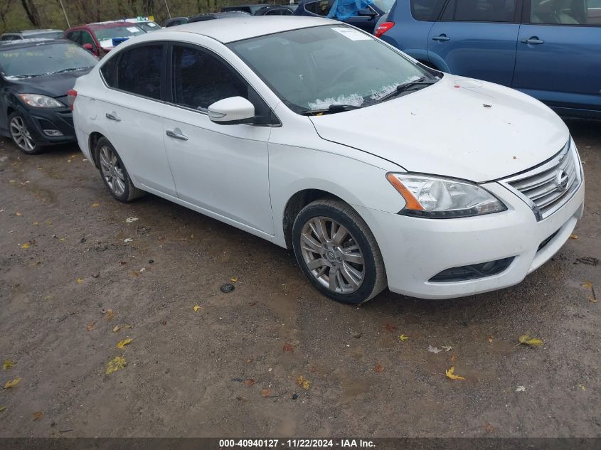 2013 Nissan Sentra Sl VIN: 3N1AB7AP9DL722680 Lot: 40940127