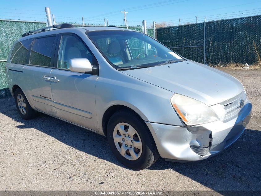 2008 Kia Sedona Lx VIN: KNDMB233786249496 Lot: 40941357